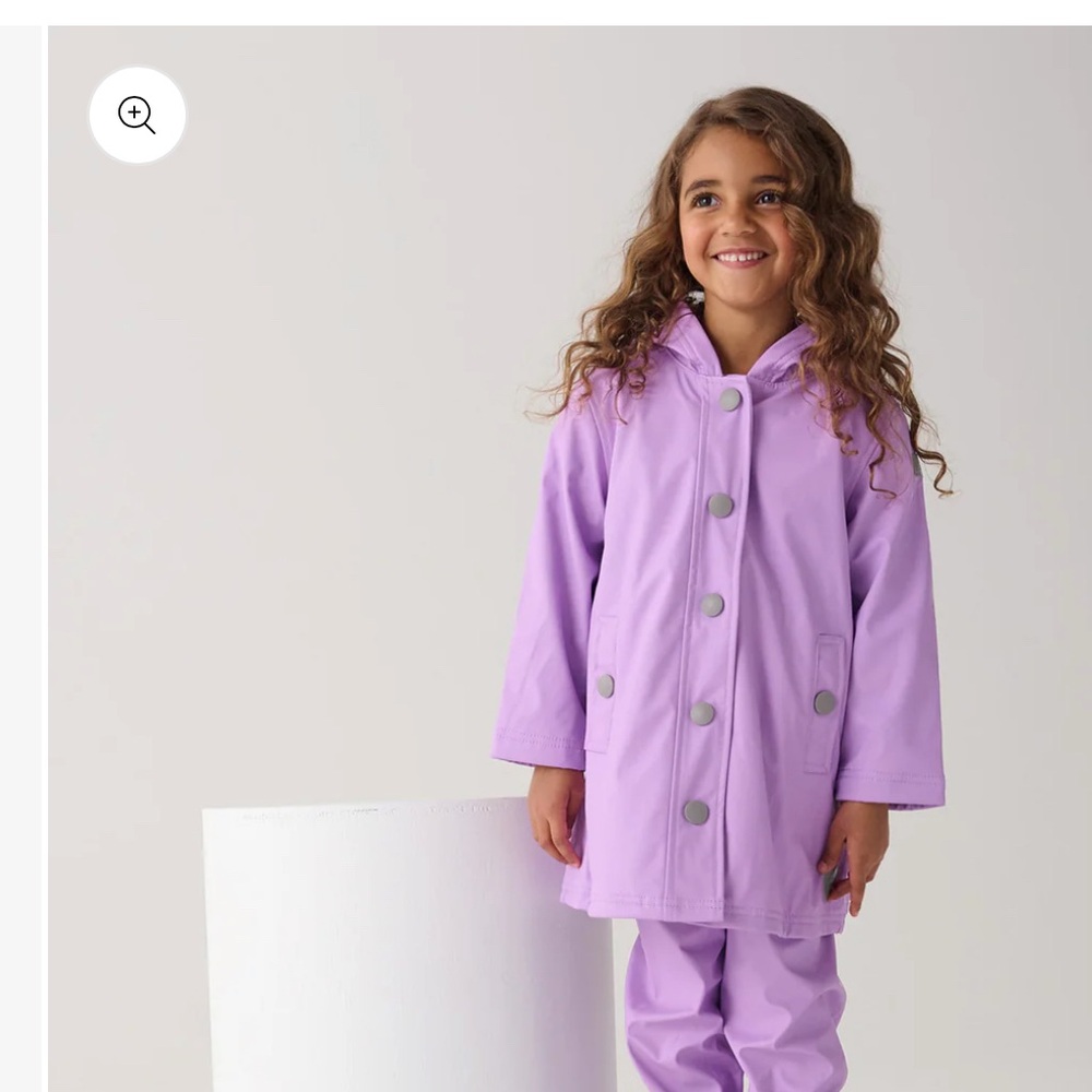 Hatley lilac raincoat and pants